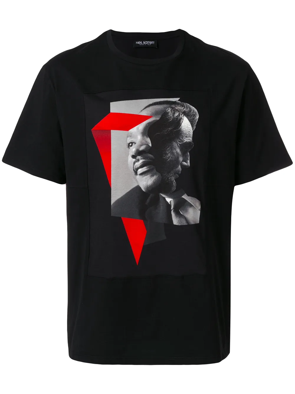 Neil Barrett Martin Luther King Jr & Lincoln graphic print T-shirt