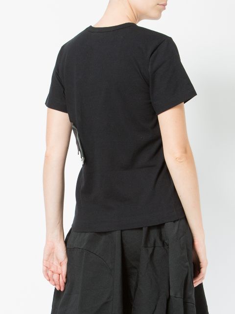 COMME DES GARÇONS Rubber Patch T-Shirt | ModeSens