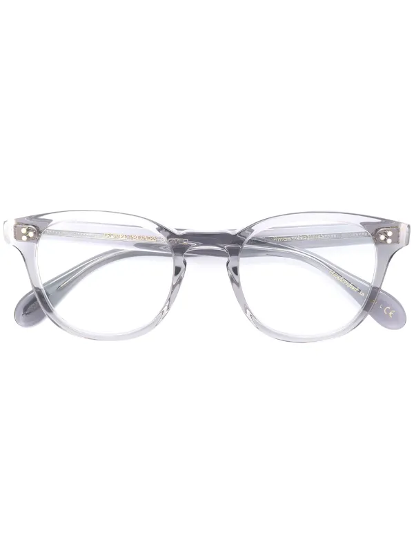 oliver peoples round glasses