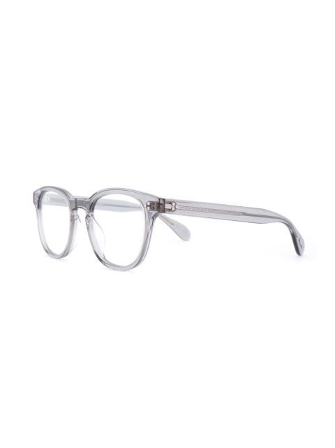 Oliver Peoples Kauffman Round Frame Glasses - Farfetch