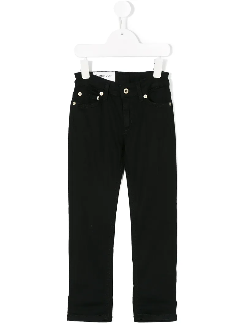 Dondup Kids эластичные прямые джинсы