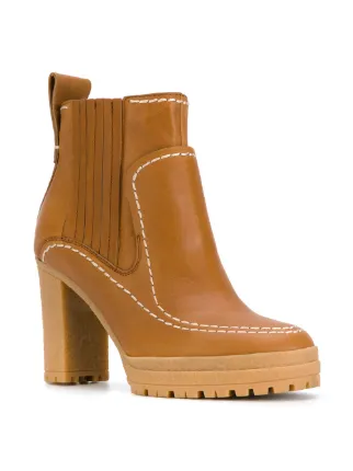 see by chloe heeled chelsea boots