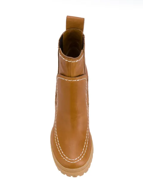see by chloe heeled chelsea boots