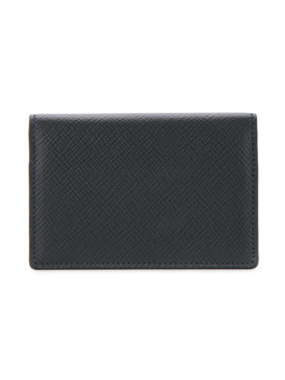 Shop Smythson Snap Button Wallet In Black