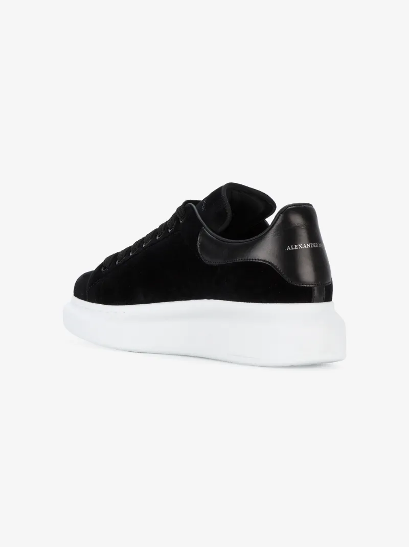 suede alexander mcqueen trainers