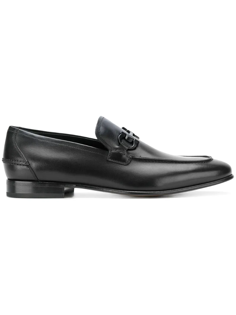 лоферы с деталью Gancio Salvatore Ferragamo