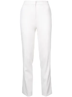 slim tailored trousers women's