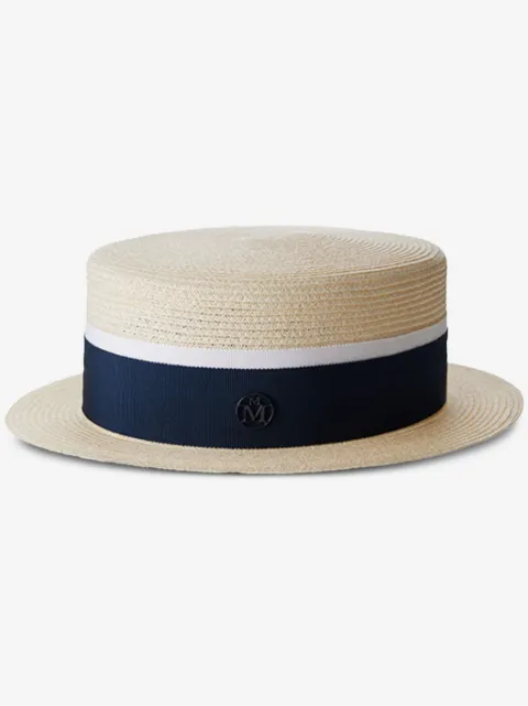 Maison Michel Auguste straw canotier hat
