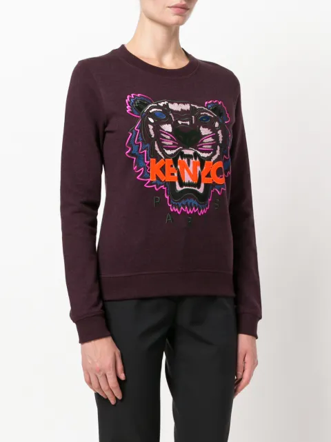 black and orange kenzo jumper