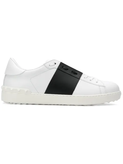 valentino open low top