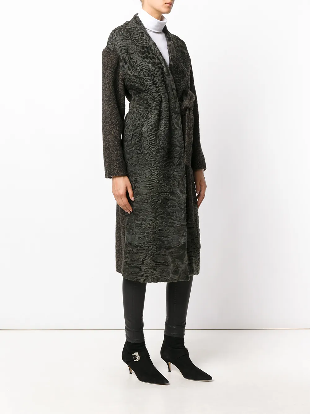  Inès & Maréchal Benoit Coat - Brown 