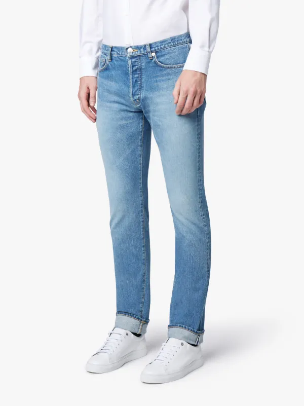 Skinny Stone Washed Denim Jeans