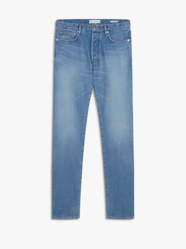 Skinny Stone Washed Denim Jeans