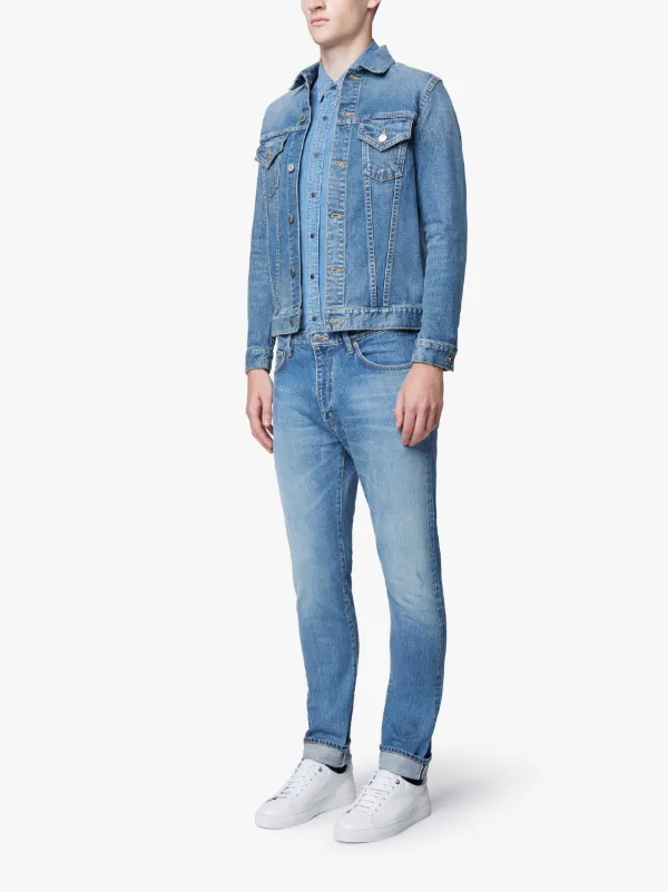 Used Indigo Denim Jacket