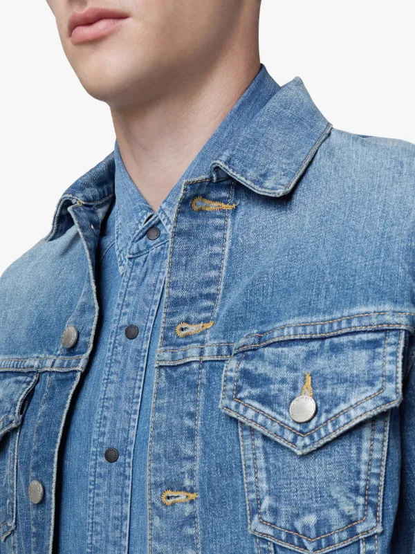 Used Indigo Denim Jacket