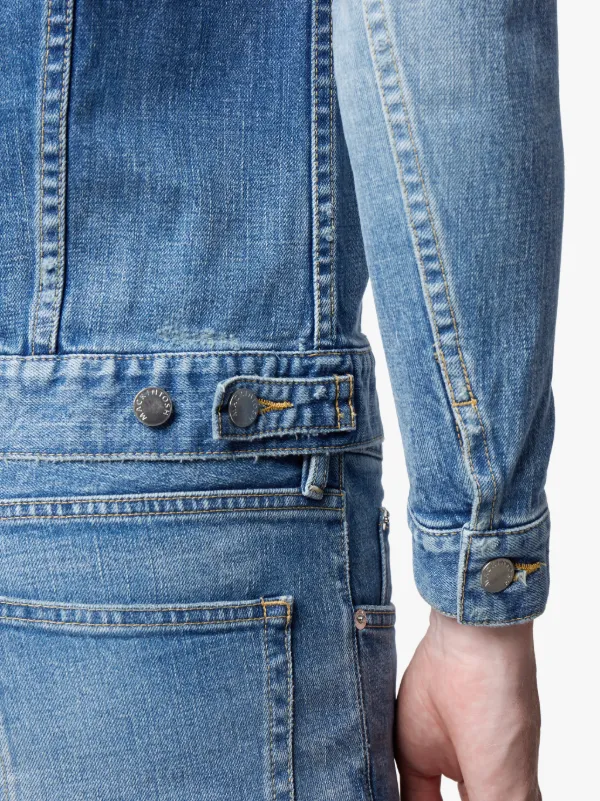 Used Indigo Denim Jacket
