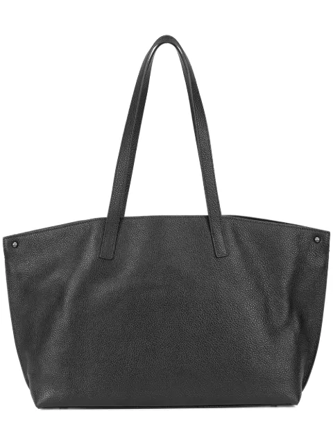 Akris pebbled leather tote bag