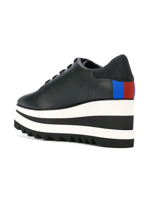 stella mccartney sneak elyse platform sneakers