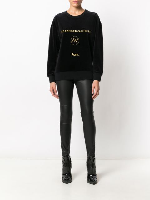 ALEXANDRE VAUTHIER Logo Sweatshirt | ModeSens