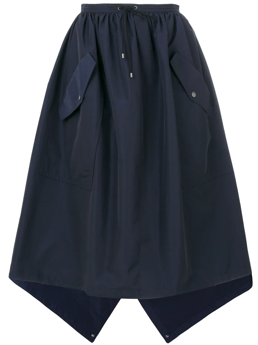 Kenzo Rock mit Klappentaschen - Blau