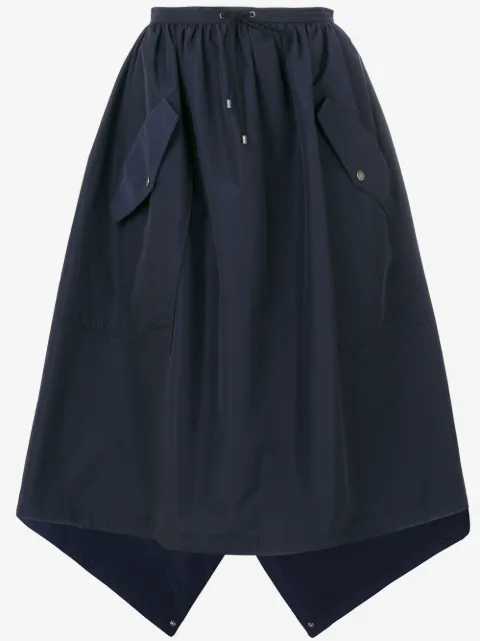 Kenzo flap pocket full skirt