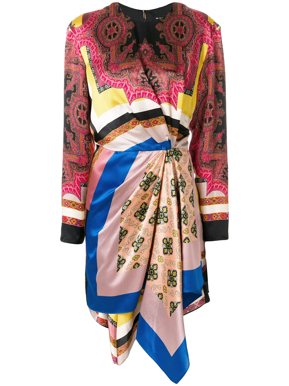 ETRO patterned knot dress | Pink | Image 1