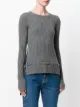 Cashmere In Love سترة كشمير مضلع بحزام