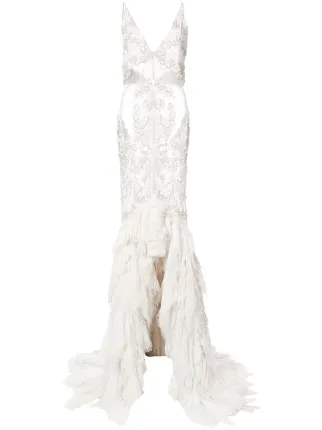 jonathan simkhai silver gown