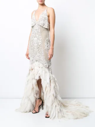 jonathan simkhai silver gown