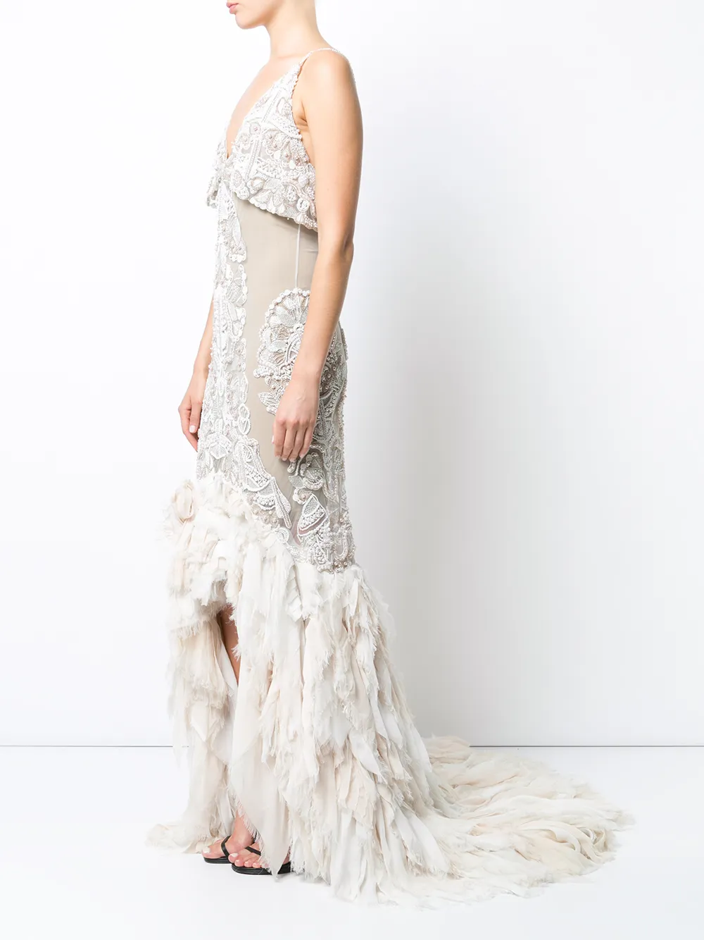 jonathan simkhai silver gown
