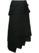 الصورة 1 من Junya Watanabe Comme des Garçons Pre-Owned تنورة طبقات مربوطة