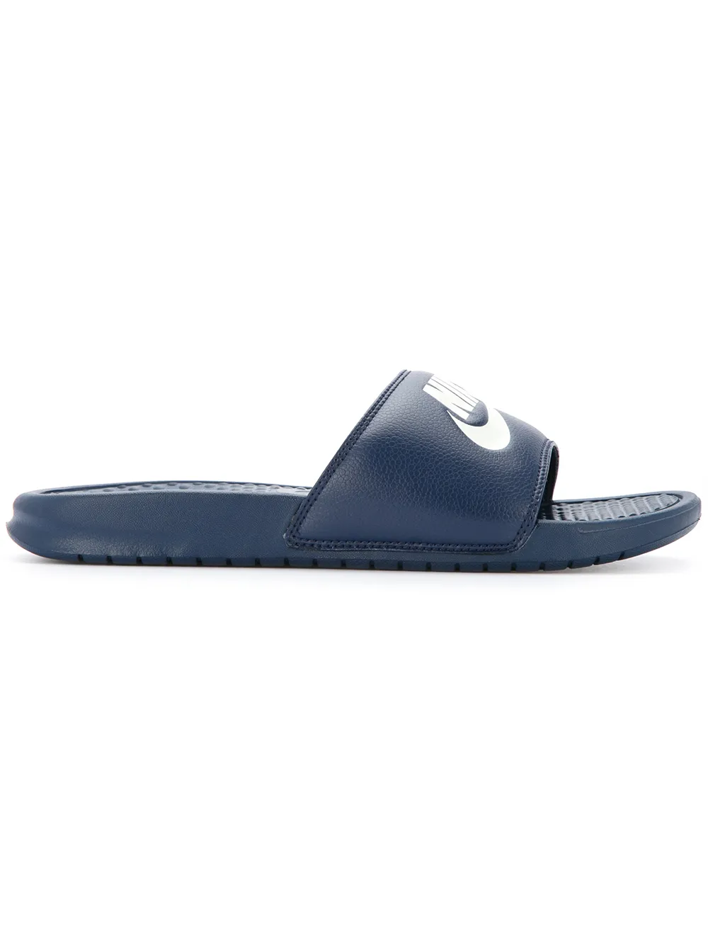 Nike Benassi Jdi "black" In Blue