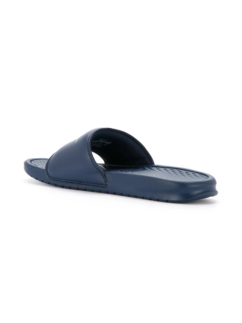 Nike Benassi Jdi "black" In Blue