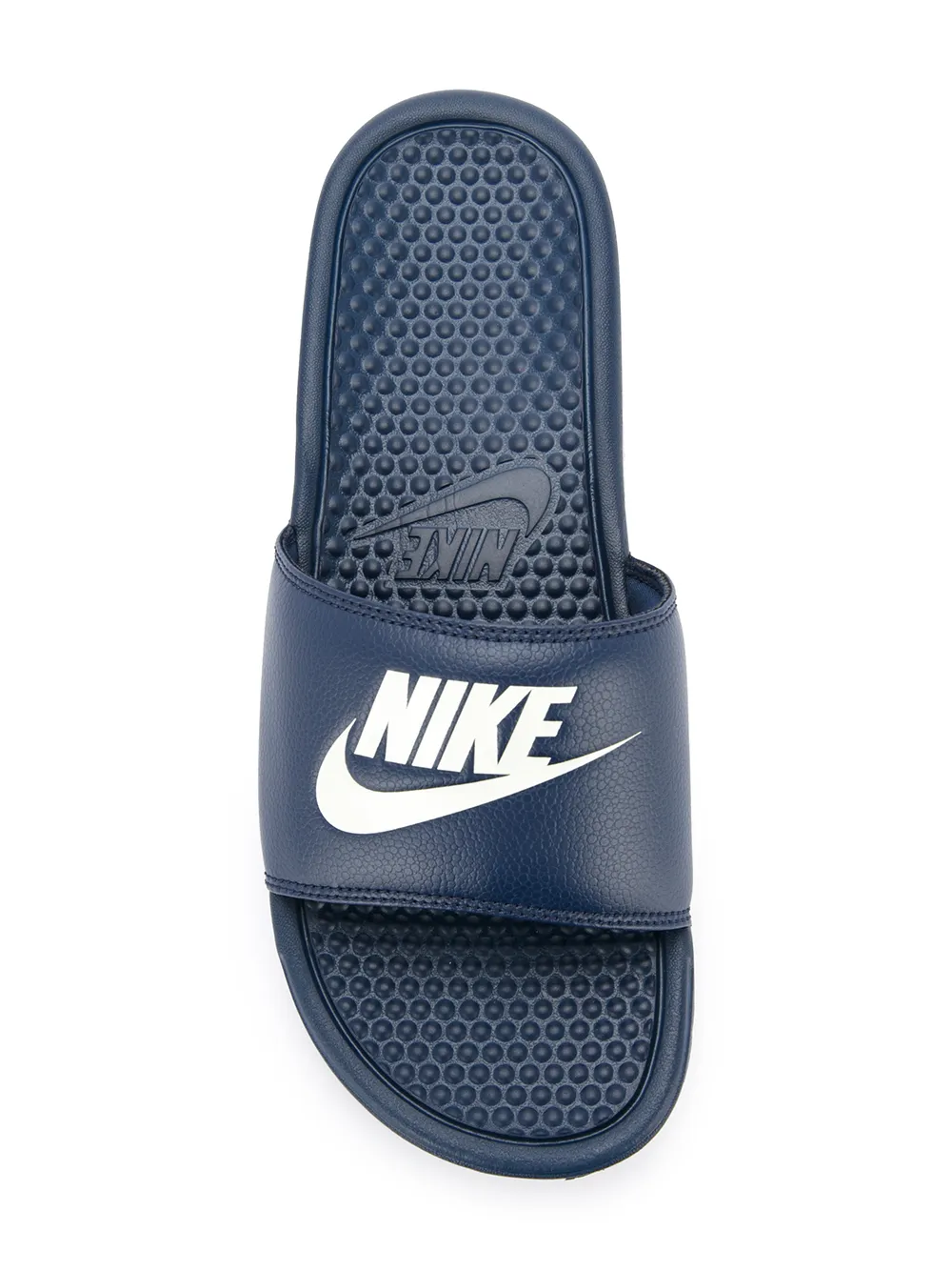 Nike Benassi Jdi "black" In Blue