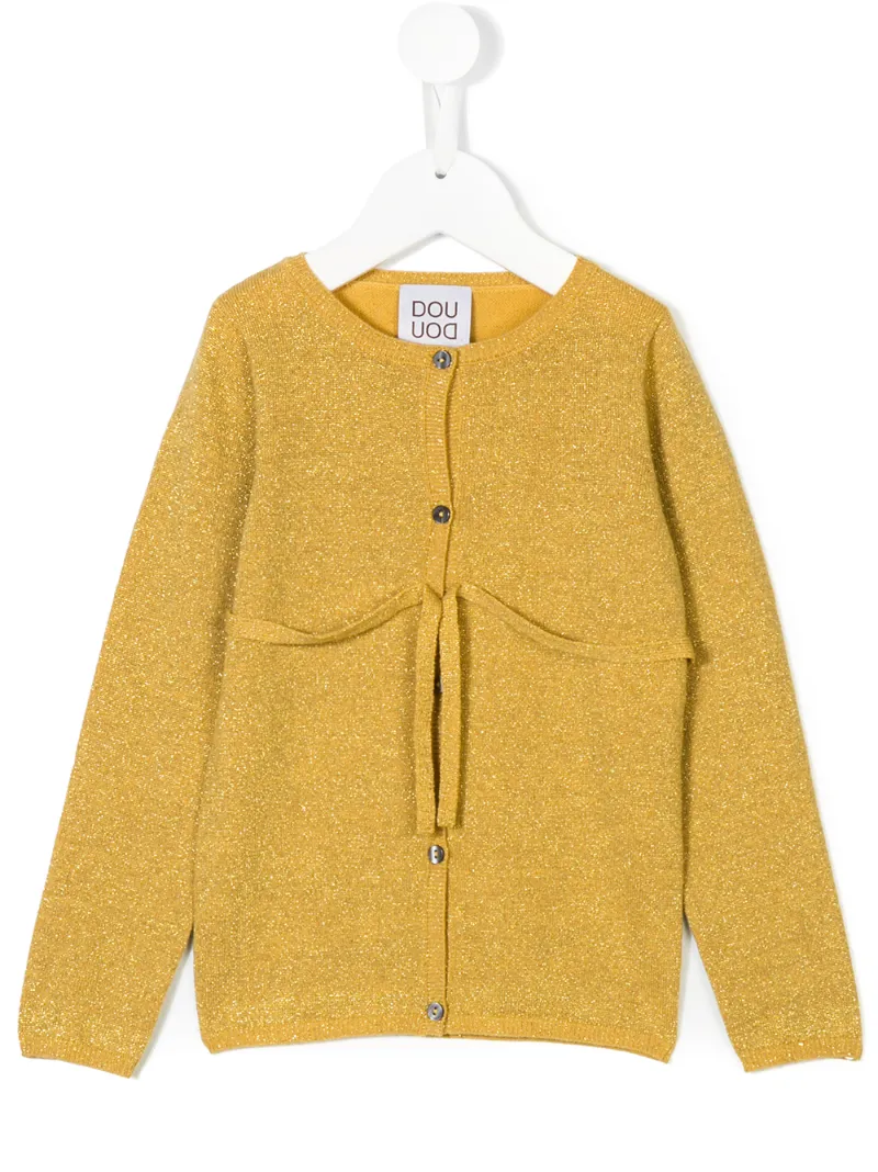 Douuod Kids кардиган с блестками