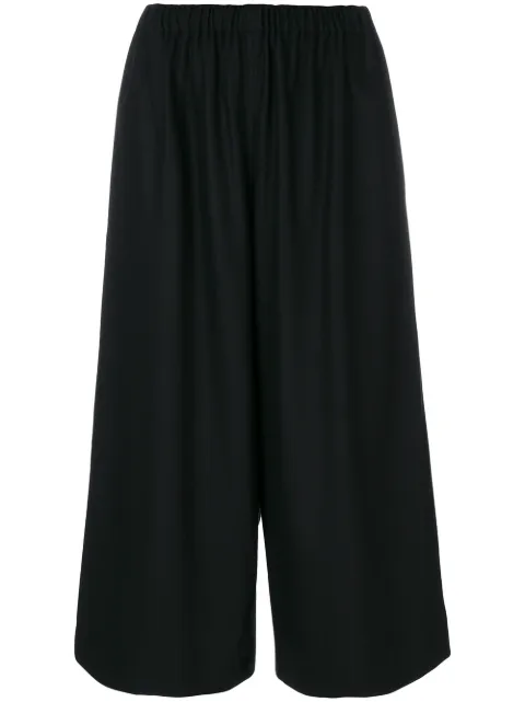 Comme Des Garçons Comme Des Garçons flared cropped pants