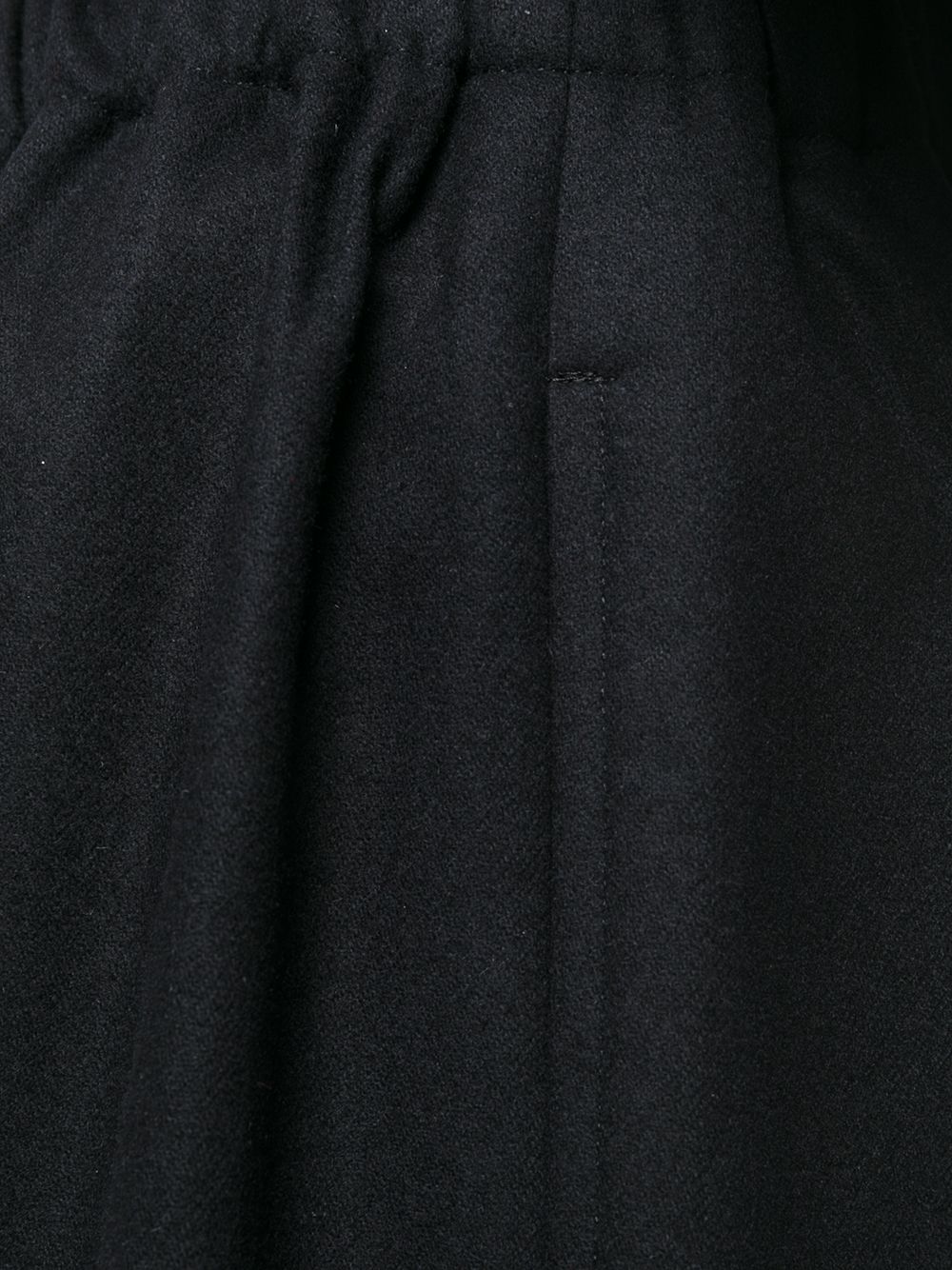 Comme Des Garçons Comme Des Garçons wijde cropped broek Zwart