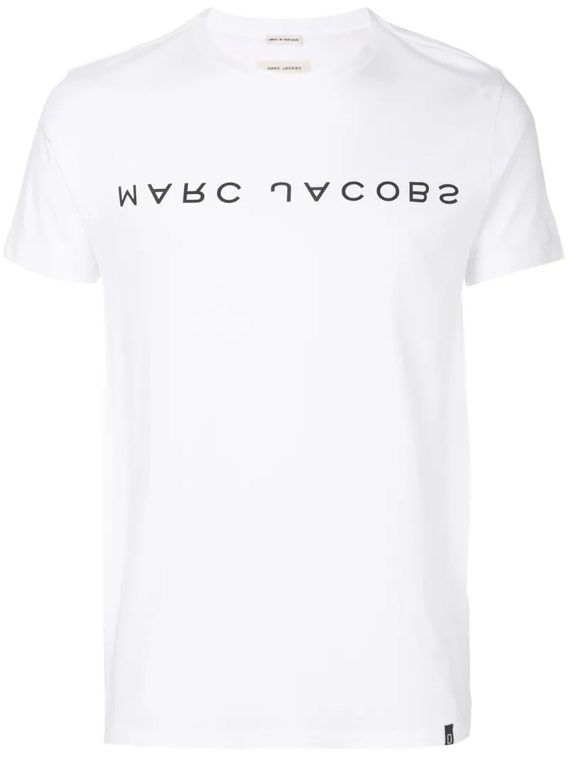 футболка с перевернутым логотипом Marc Jacobs
