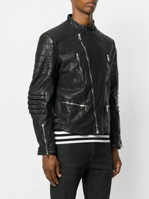 Neil Barrett Zipped Jacket | Black | FARFETCH GE