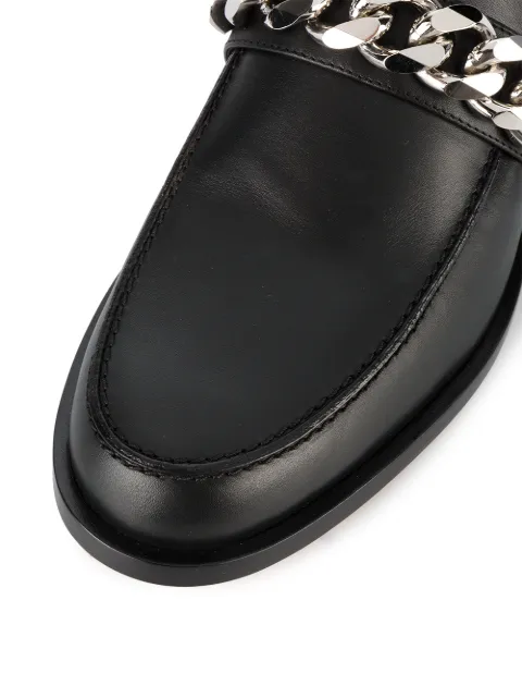 evelan chain loafer mule
