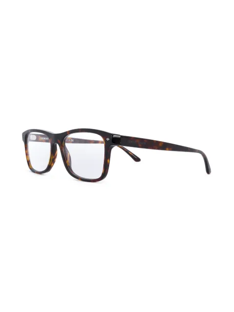 giorgio armani tortoiseshell square sunglasses
