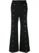 الصورة 1 من T By Alexander Wang بنطال مرصعة واسع