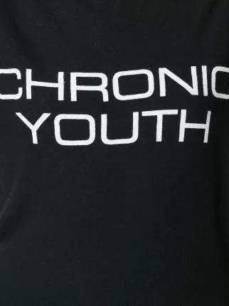 Chronic Youth印花T恤展示图