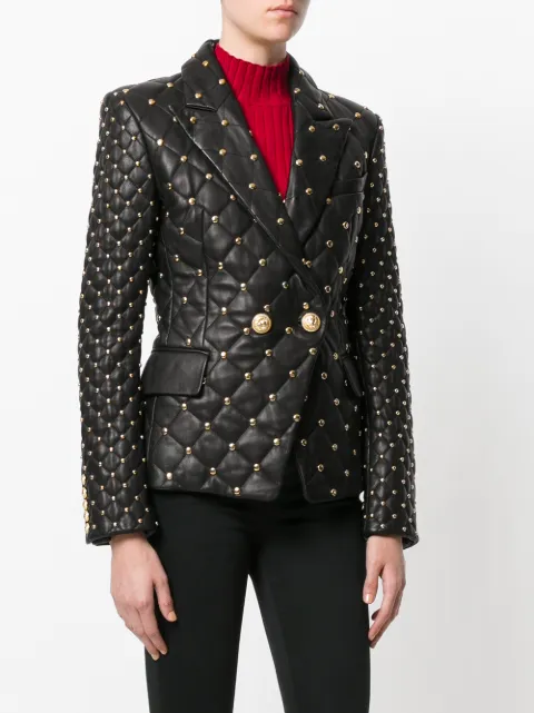 balmain blazerkleid