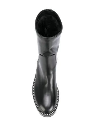 Embellished Casadei Boots Ankle Farfetch Stud C11wPA