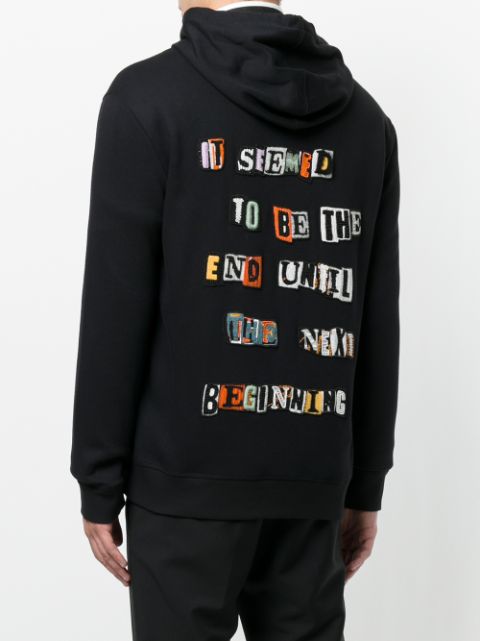 valentino black sweatshirt