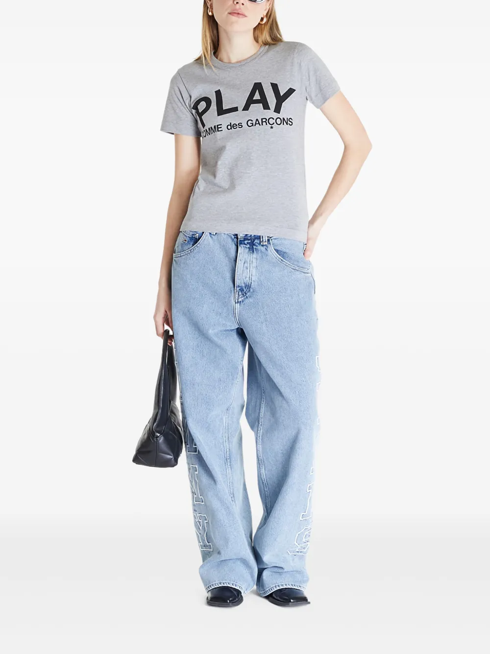 Comme Des Garçons Play logo-print T-shirt | T-Shirts & Jersey Shirts | Image 2