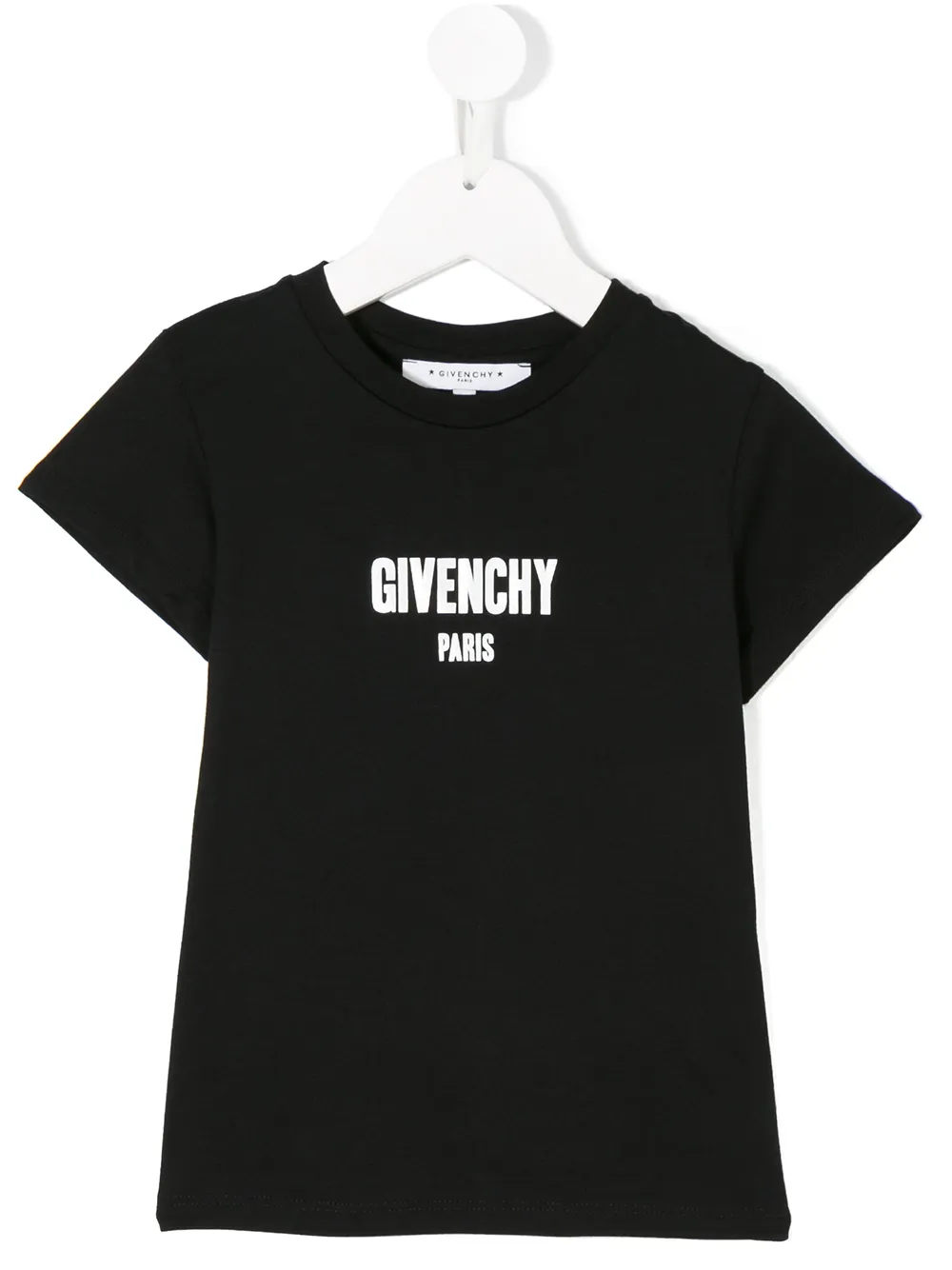 Givenchy Kids' Logo Print T-shirt In Black
