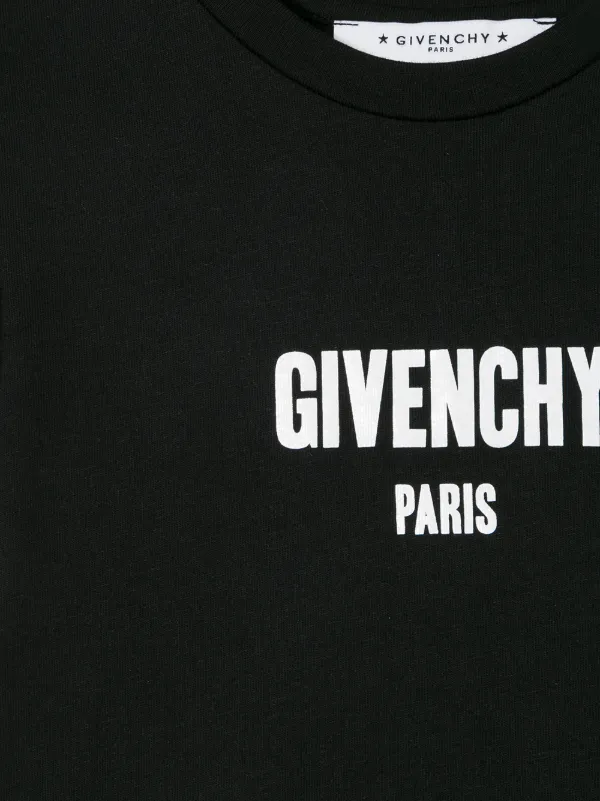 Givenchy Kids ロゴプリント Tシャツ | ブラック | FARFETCH JP