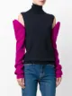 Calvin Klein 205W39nyc top con aberturas en los hombros